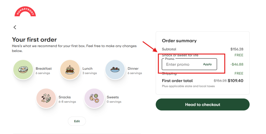 Hungryroot Promo Code